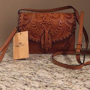 Patricia Nash Leather Lanza Crossbody